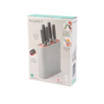 Set de cuchillos y bloque x6 Leo Berghoff - Imagen 2