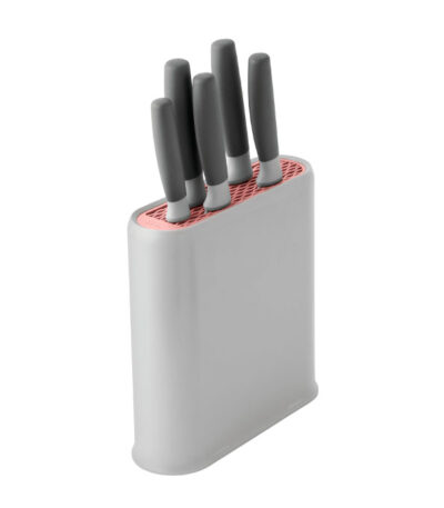 Set de cuchillos y bloque x6 Leo Berghoff