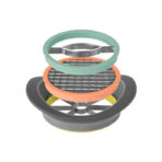 Set de rebanador multifunción 4 piezas 7" BergHOFF